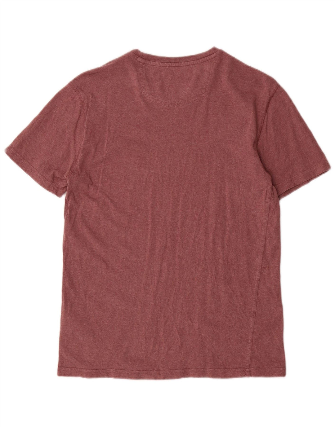 FAT FACE T-shirt da uomo Top piccola in cotone bordeaux