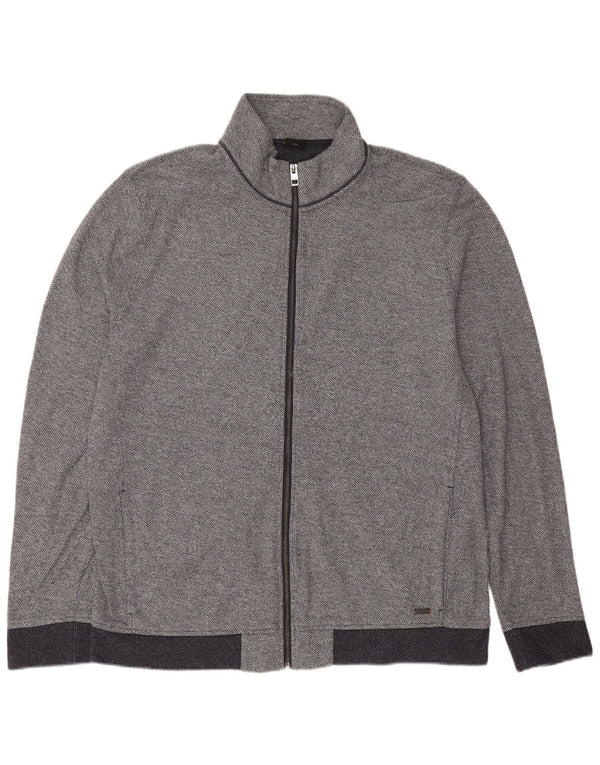 Giacca da tuta da uomo Hugo Boss 3XL cotone blu navy