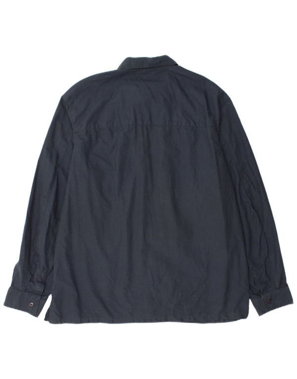 Camicia LEVI'S da uomo XL in cotone blu navy