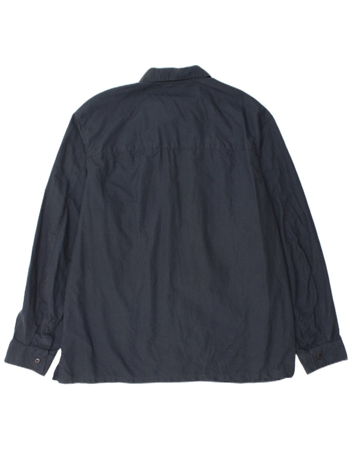 Camicia LEVI'S da uomo XL in cotone blu navy