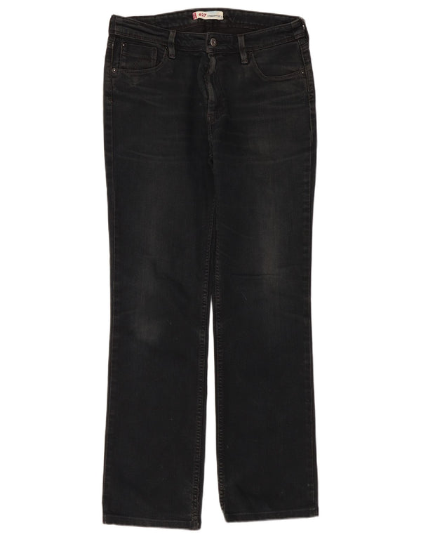 Jeans dritti Levi's 627 da donna W32 L31 neri