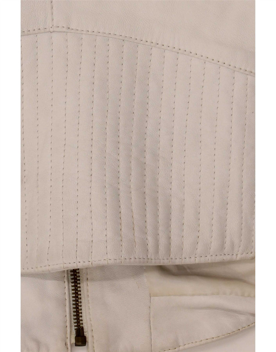 Giacca da corsa in pelle da donna Schegge IT 52 2XL Bianca