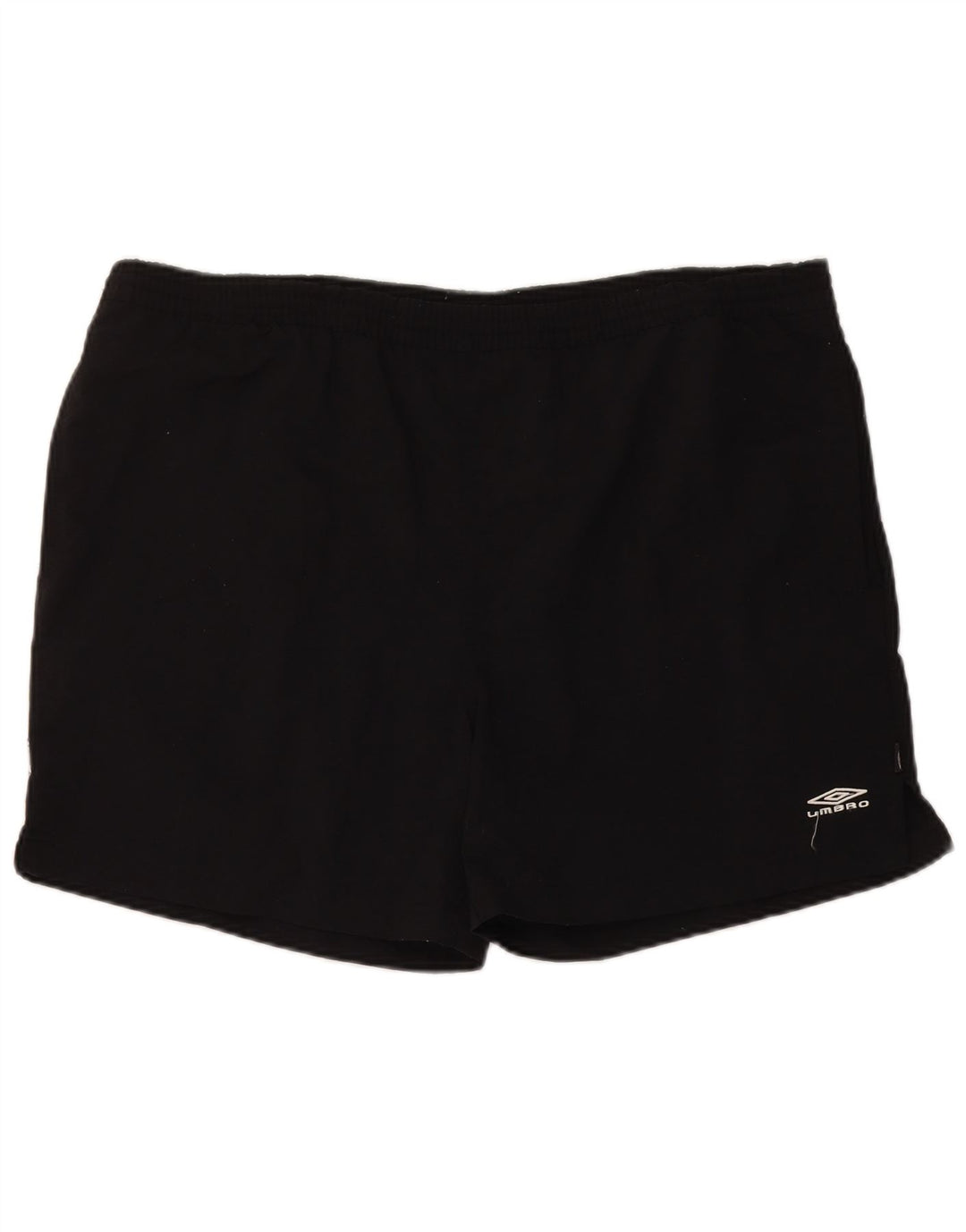 Pantaloncini da bagno Umbro da uomo grandi in poliestere nero