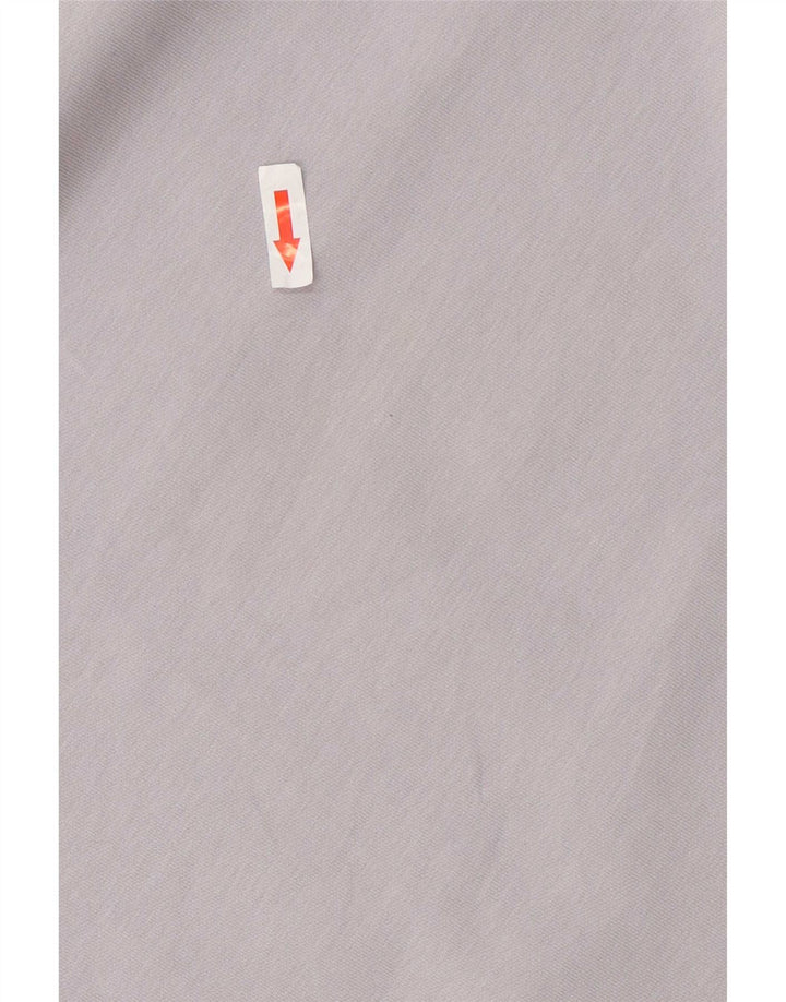 Zara T-shirt da uomo Top viola medio cotone