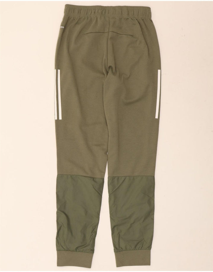 Pantaloni da tuta ADIDAS Aeroready da uomo Joggers piccoli in poliestere kaki