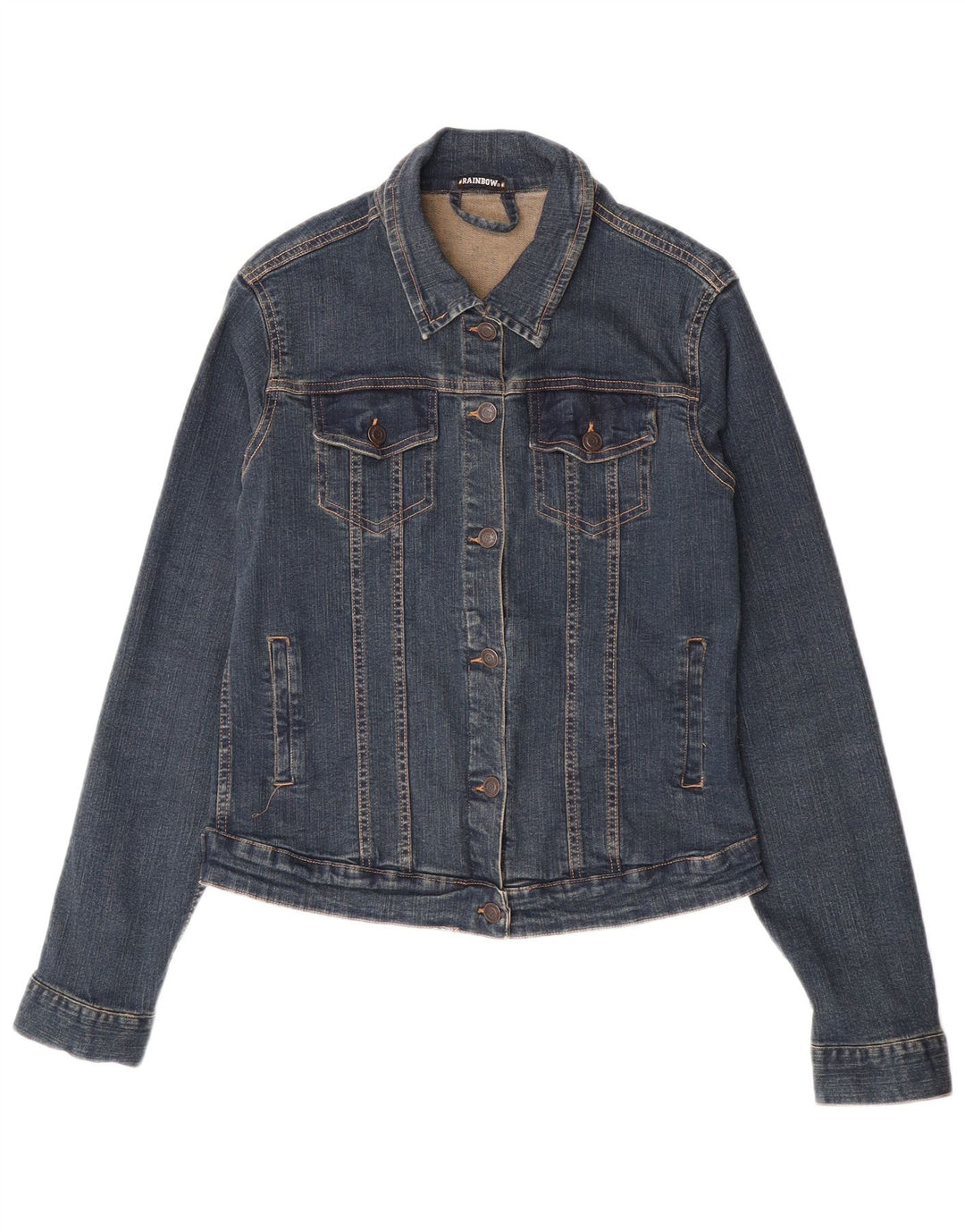 Giacca di jeans Seattle per ragazze Rainbow 13-14 anni 2XL cotone blu