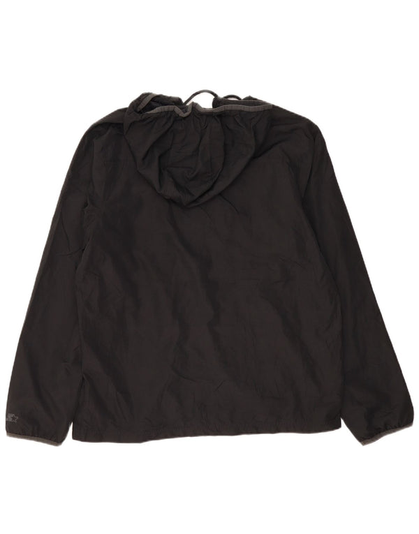 Giacca antipioggia da uomo STARTER con cappuccio UK 40 Large Poliestere color block grigio