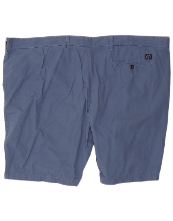 Pantaloncini chino da uomo Marks & Spencer W48 4XL cotone blu