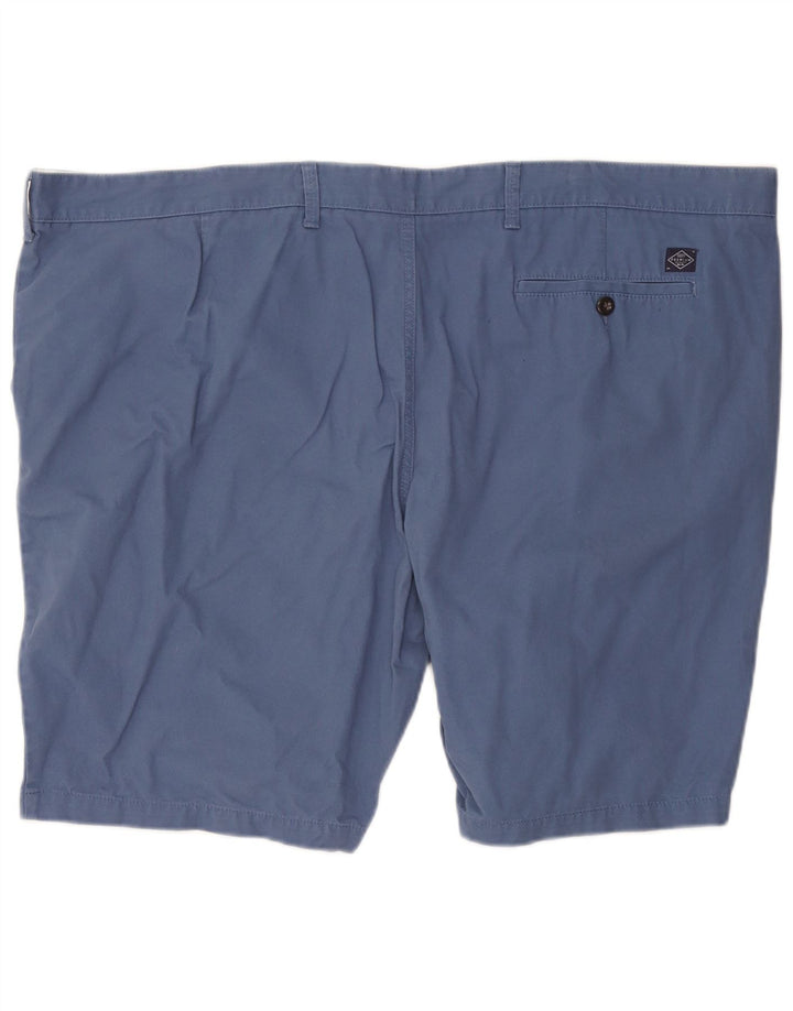 Pantaloncini chino da uomo Marks & Spencer W48 4XL cotone blu