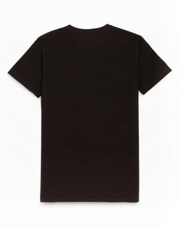 Jack & Jones Mens Core Graphic T-Shirt Top XL Black Cotton