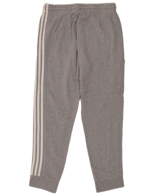 Pantaloni da tuta da uomo Adidas Joggers grandi in cotone grigio