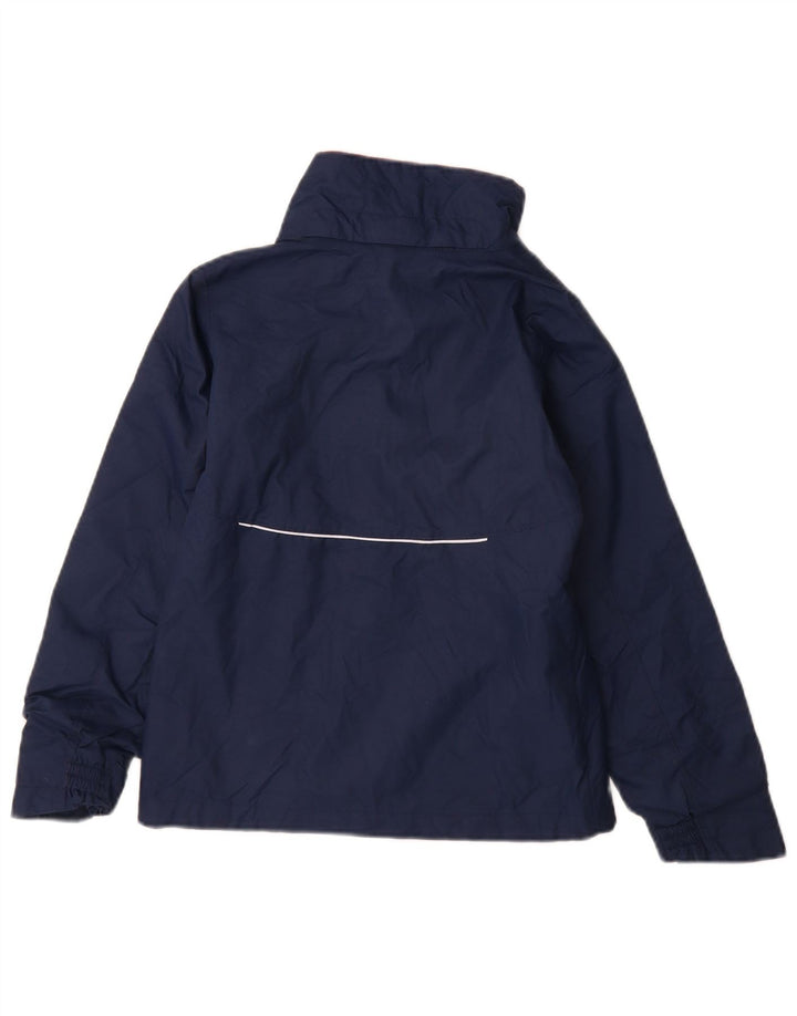 Giacca a vento Columbia per ragazze 9-10 anni piccola in nylon blu navy