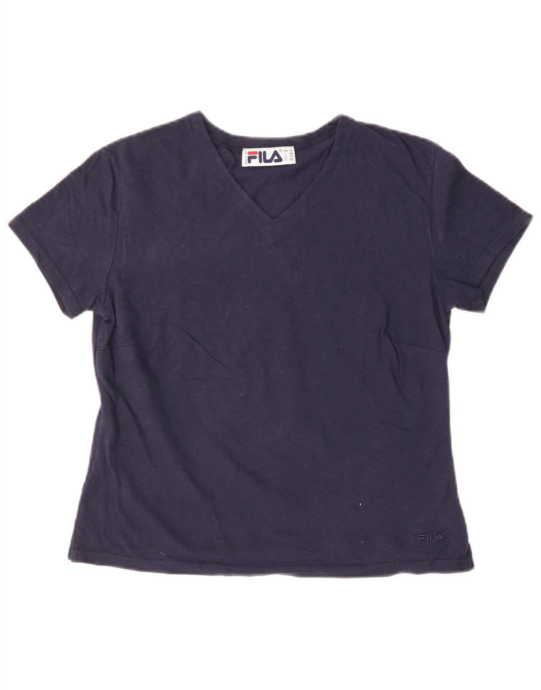 T-shirt Donna FILA Top IT 44 Medio Blu Navy Cotone