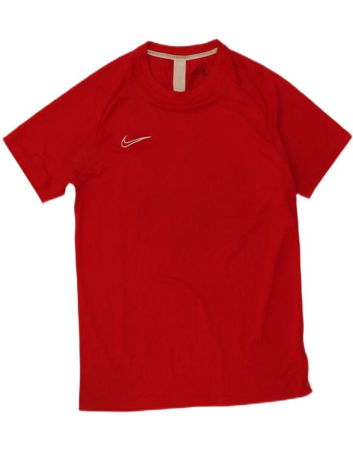 T-shirt NIKE da uomo Dri Fit Top XL rosso poliestere