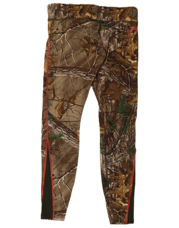 Leggings grafici da donna Under Armour UK 14 Large Marrone Camouflage