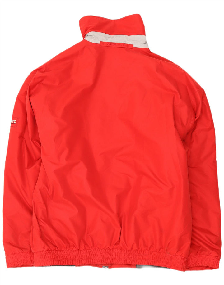 Giacca a vento da uomo Musto UK 38 poliestere rosso medio