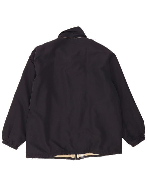 Giacca reversibile da uomo KAPPA UK 40 Large in poliestere blu navy