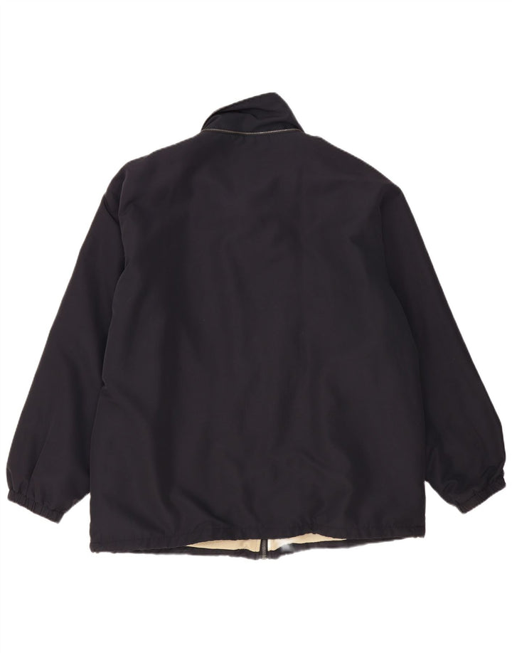 Giacca reversibile da uomo KAPPA UK 40 Large in poliestere blu navy