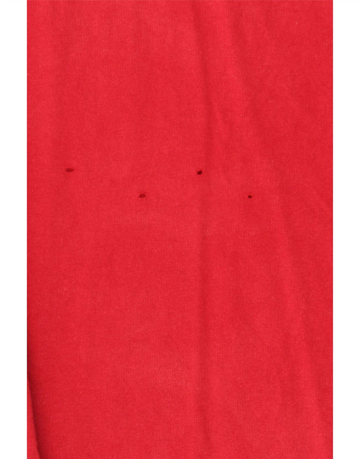 T-shirt grafica classica da uomo Vans, maglietta rossa media, in cotone