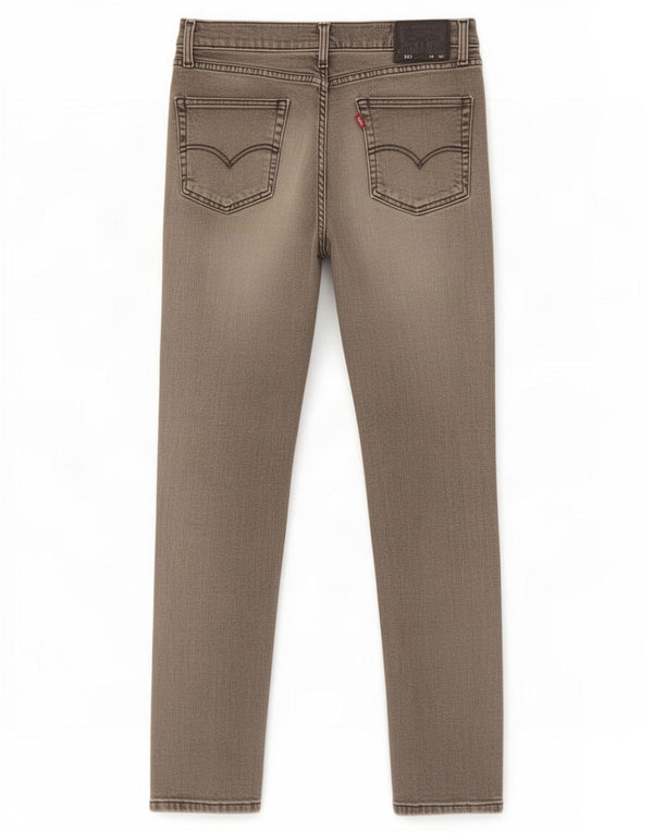 Jeans Levi's Uomo 511 Slim W33 L32 Cotone Grigio