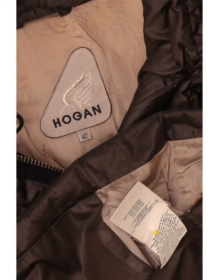 Piumino Donna Hogan IT 42 Marrone Medio Poliestere