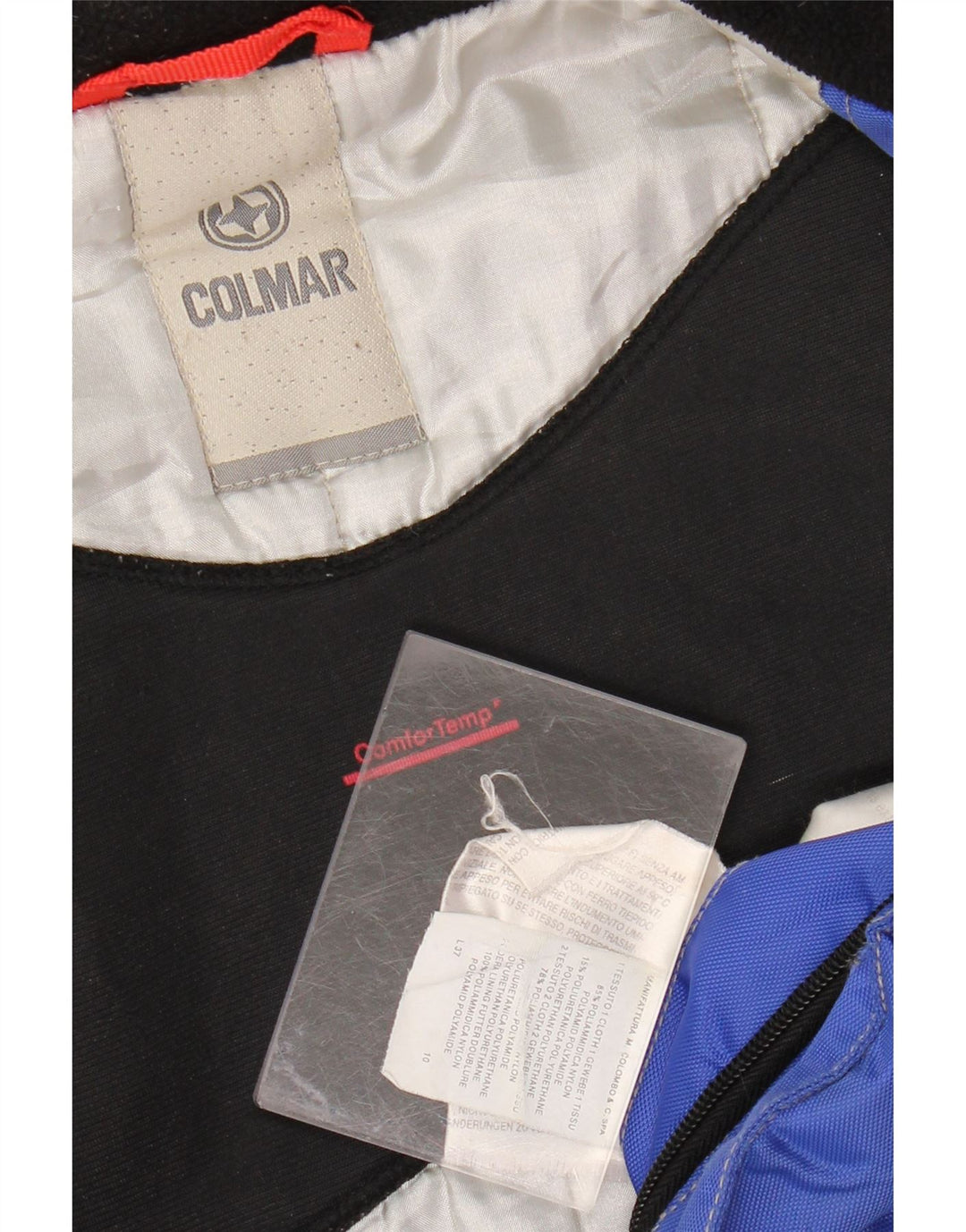 Giacca da sci da uomo Colmar UK 40 Large Blu Colourblock Nylon