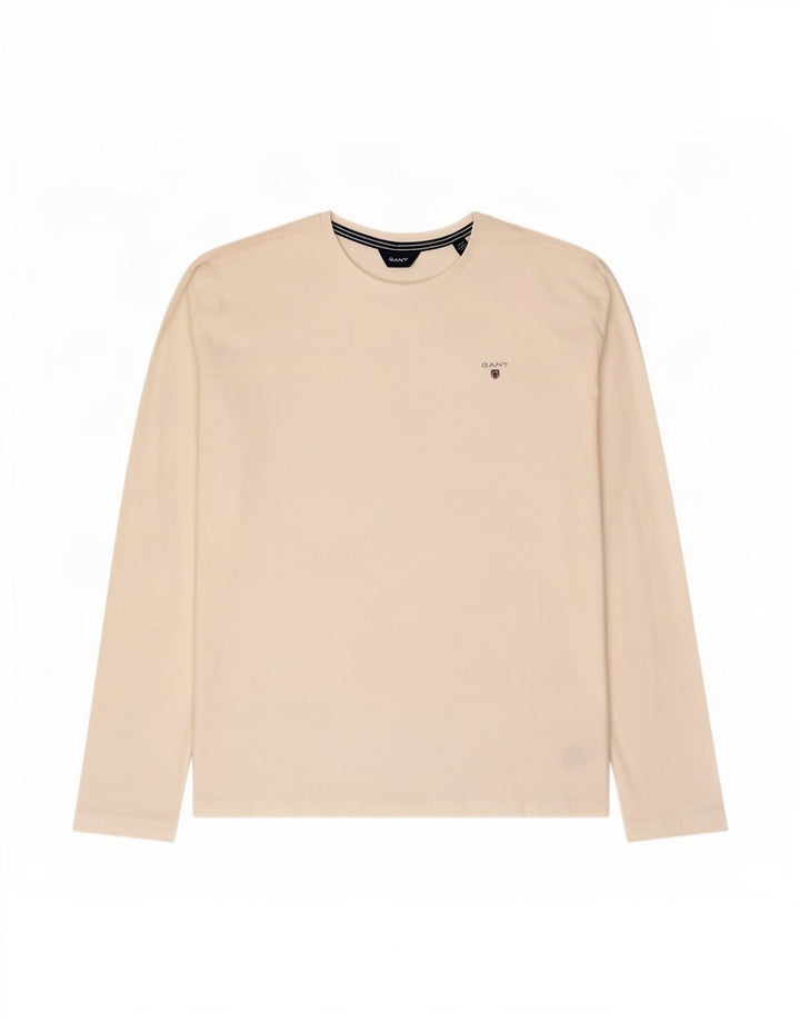 Gant Top Bambino Manica Lunga 14-15 Anni Cotone Bianco