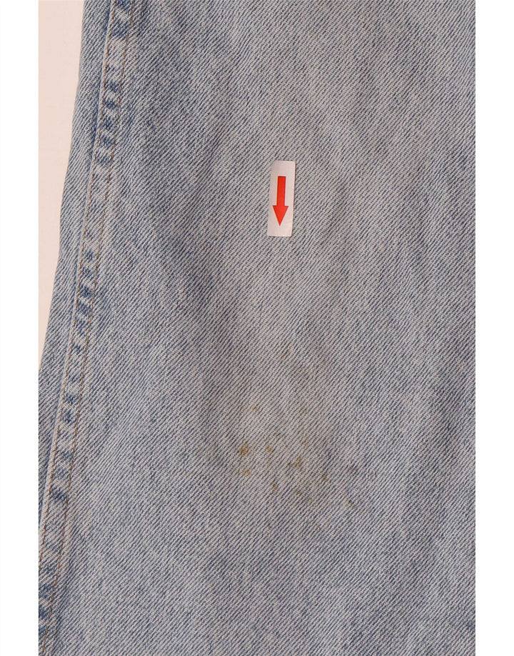Jeans dritti da donna Wrangler W30 L32 cotone blu