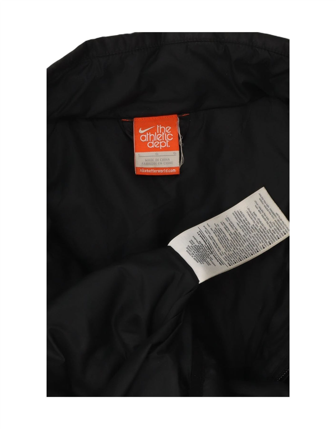Giacca imbottita da uomo Nike UK 40 grande poliestere nero