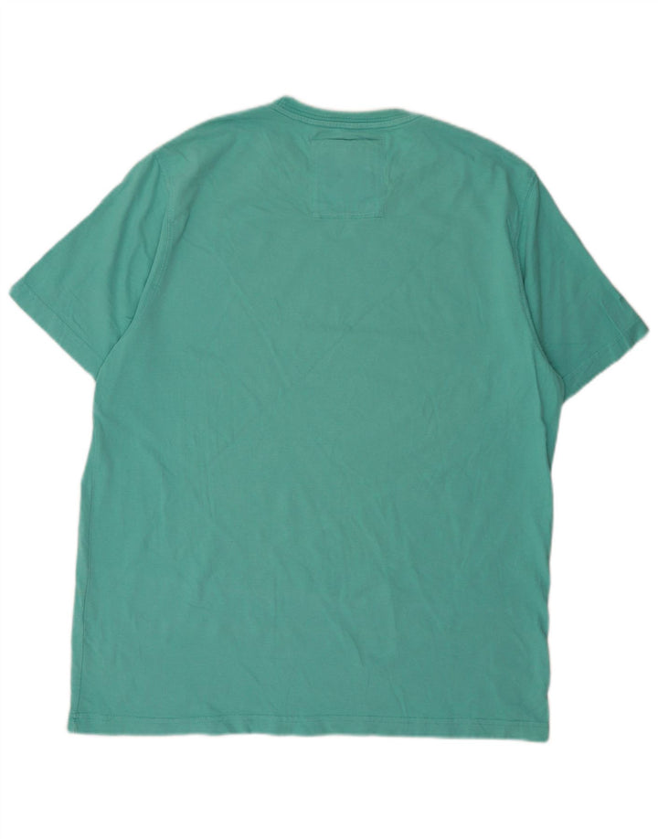 T-shirt da uomo J. Crew Top XL in cotone turchese