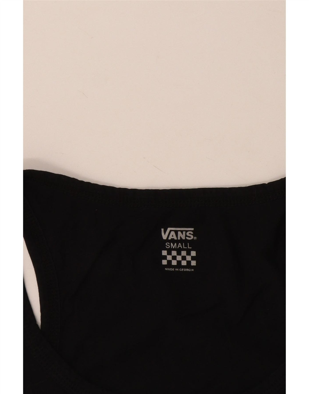 Canotta grafica da donna Vans UK 10 piccola nera