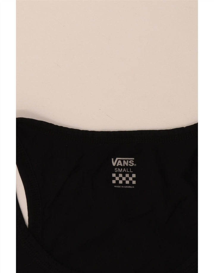 Canotta grafica da donna Vans UK 10 piccola nera
