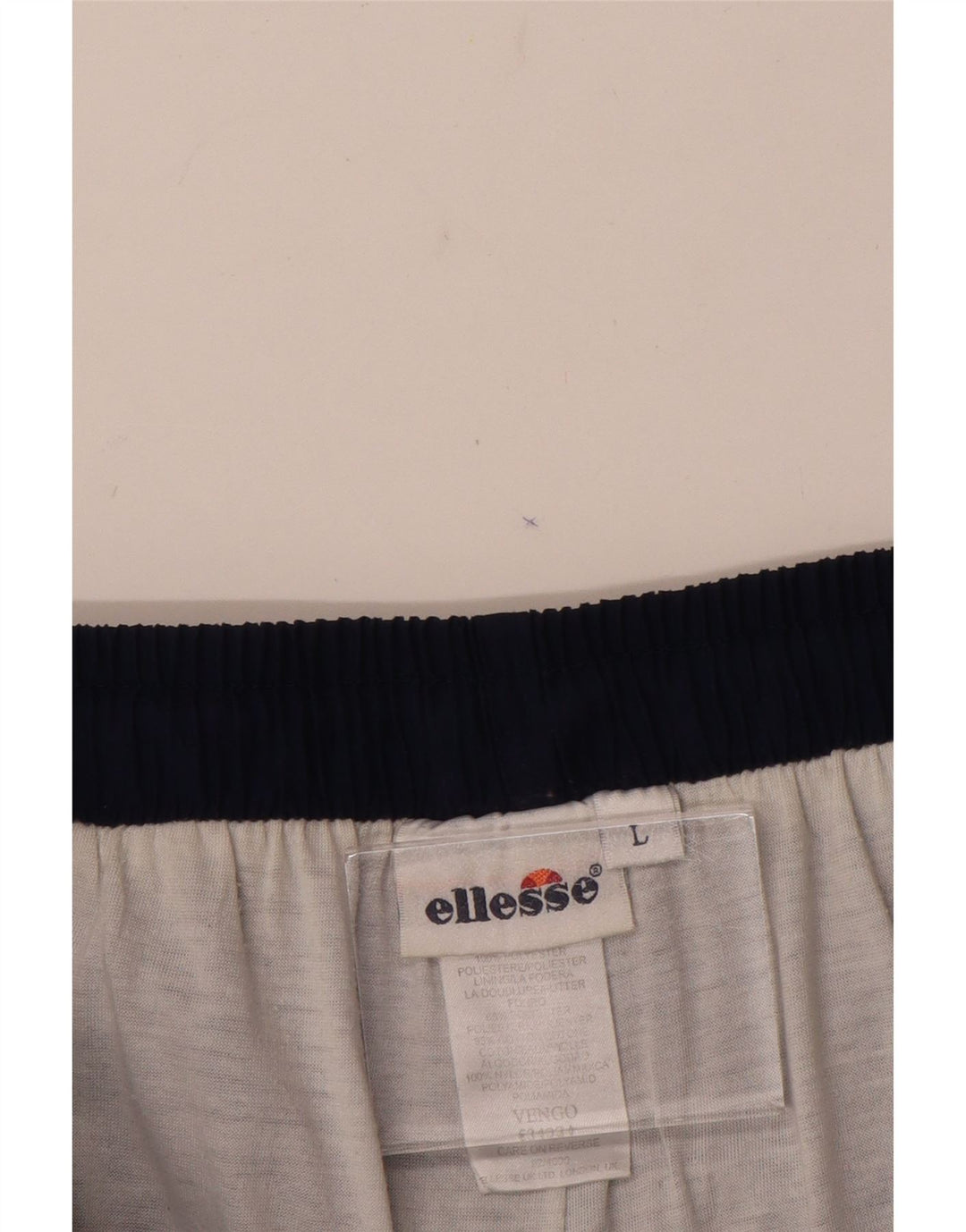 Pantaloni da tuta da uomo ELLESSE grandi in poliestere blu navy