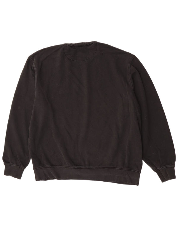 Felpa da uomo Lacoste maglione taglia 7 2XL cotone nero