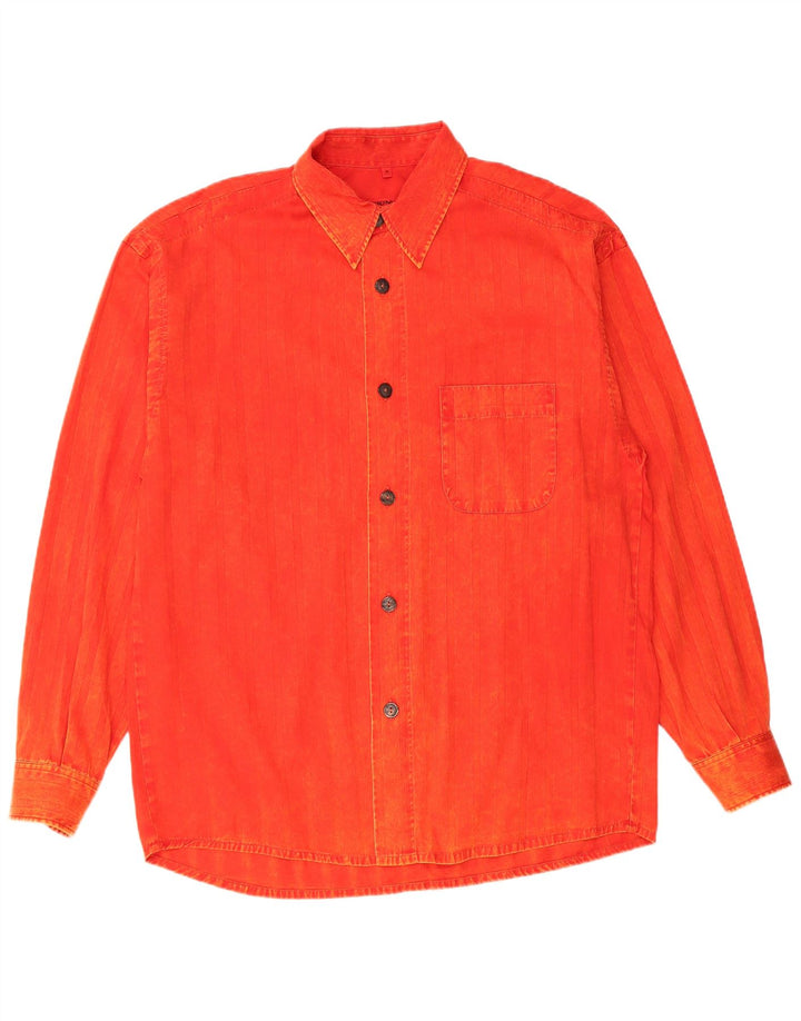 Camicia da uomo Signum arancione medio