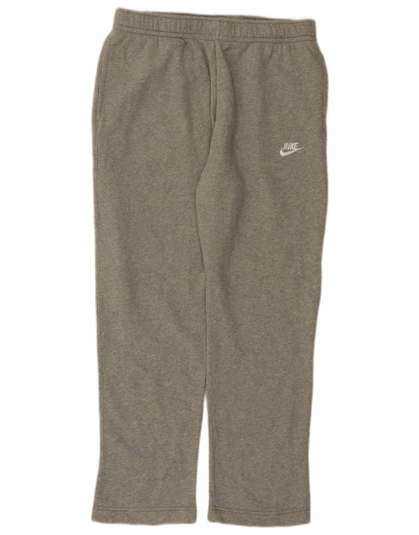 Pantaloni da tuta da uomo Nike Large in cotone chiazzato grigio