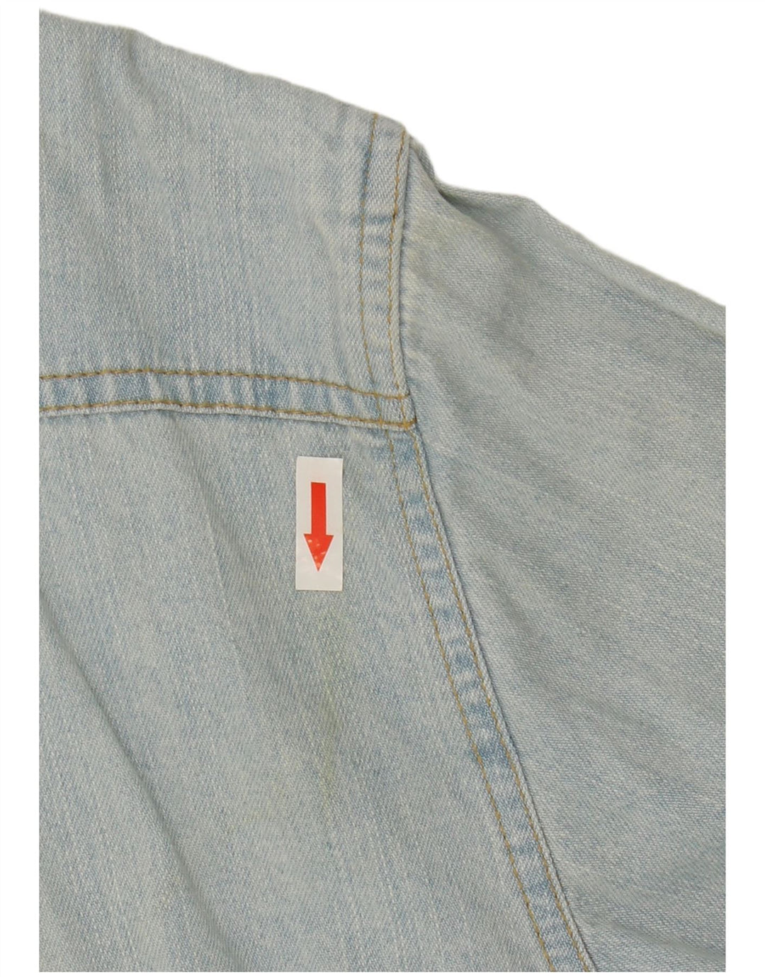 Camicia di jeans da uomo Levi's Large in cotone blu