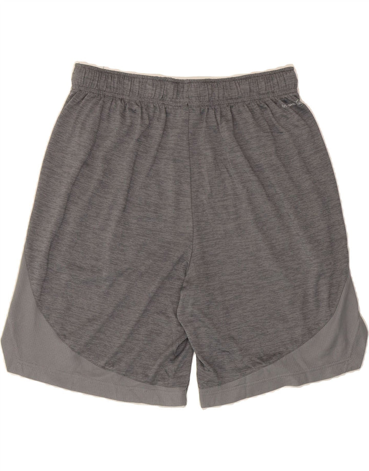 RUSSELL ATHLETIC Mens Sport Shorts Medium  Grey Flecked Polyester Vintage Russell Athletic and Second-Hand Russell Athletic from Messina Hembry 