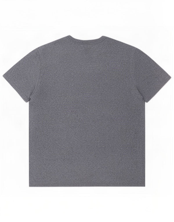 Mossimo Mens Athletic Fit T-Shirt Top 2XL Blue Flecked Cotton
