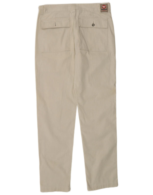 Murphy & Nye Pantaloni chino affusolati da uomo in vela W34 L32 Cotone beige