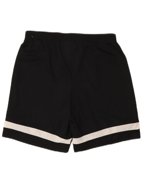 Pantaloncini sportivi Nike da uomo Dri Fit piccoli in poliestere color block nero