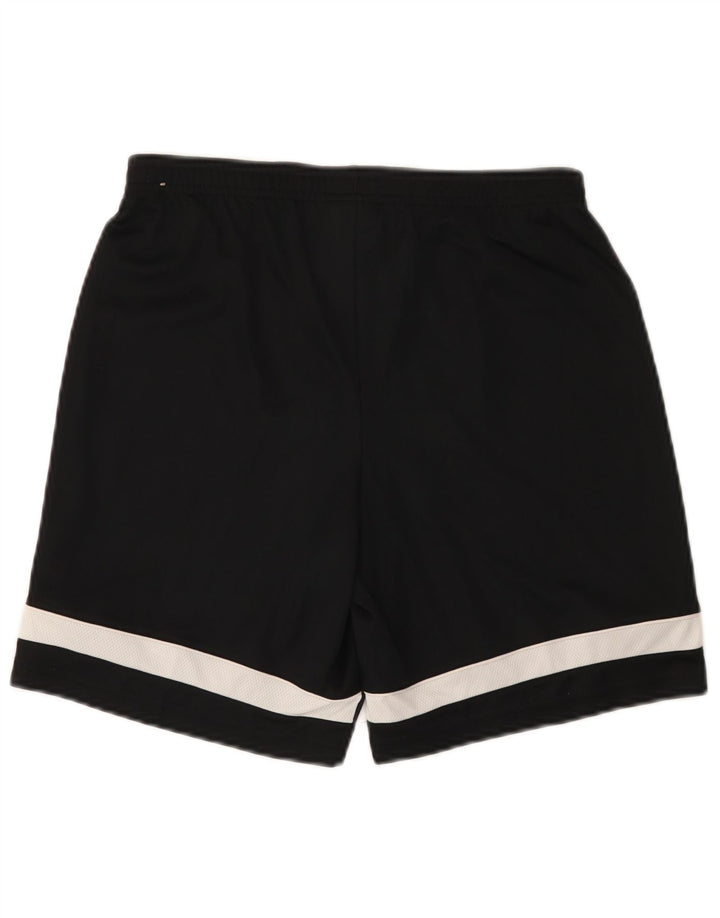 Pantaloncini sportivi Nike da uomo Dri Fit piccoli in poliestere color block nero