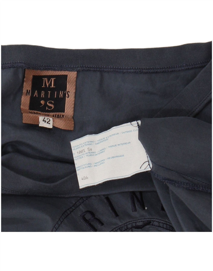 Camicetta senza maniche con grafica da donna Martin's IT 42 Seta blu navy media