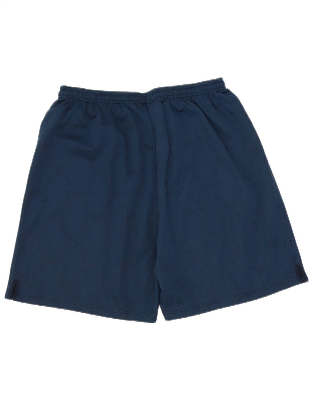 Pantaloncini sportivi Reebok da uomo con grafica, grandi, in poliestere blu navy
