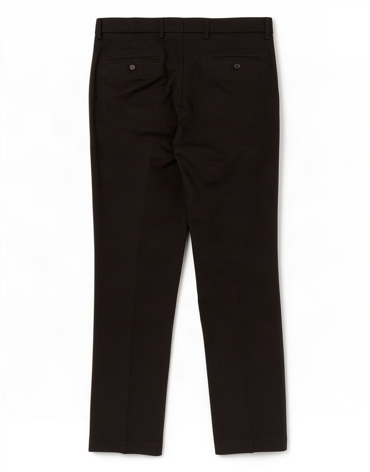 Pantaloni da abito slim fit da donna Marks & Spencer W30 L31 poliestere nero