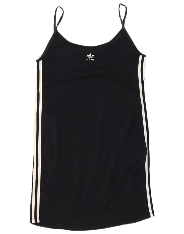 Abito da tennis senza maniche da donna Adidas UK 20/22 XL cotone nero