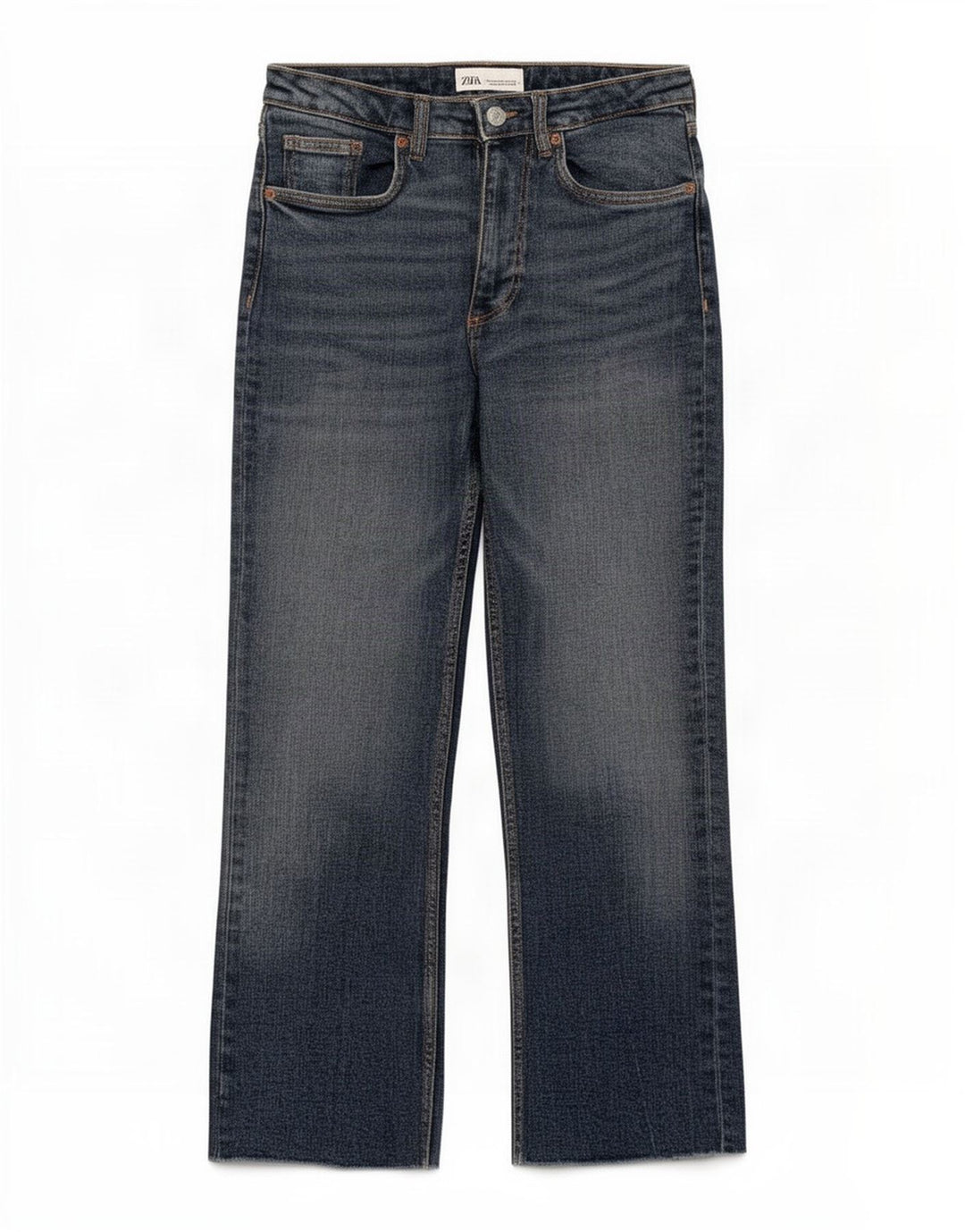 Jeans corti da donna Zara EU 38 piccoli W28 L25 blu