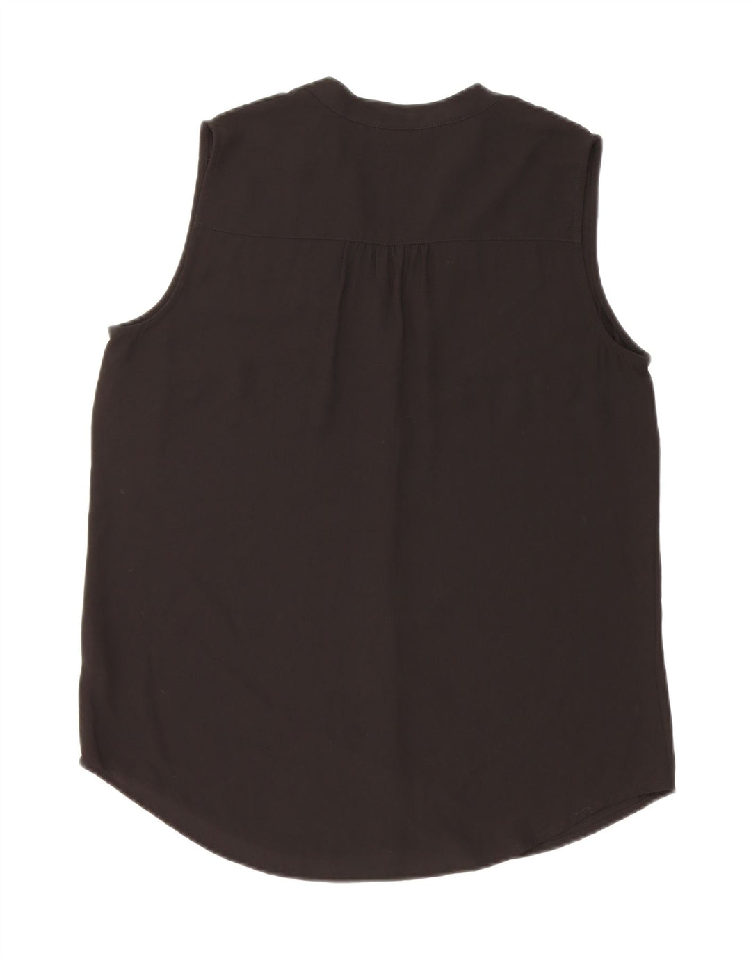 MARKS & SPENCER Camicetta senza maniche da donna UK 14 Large Nera