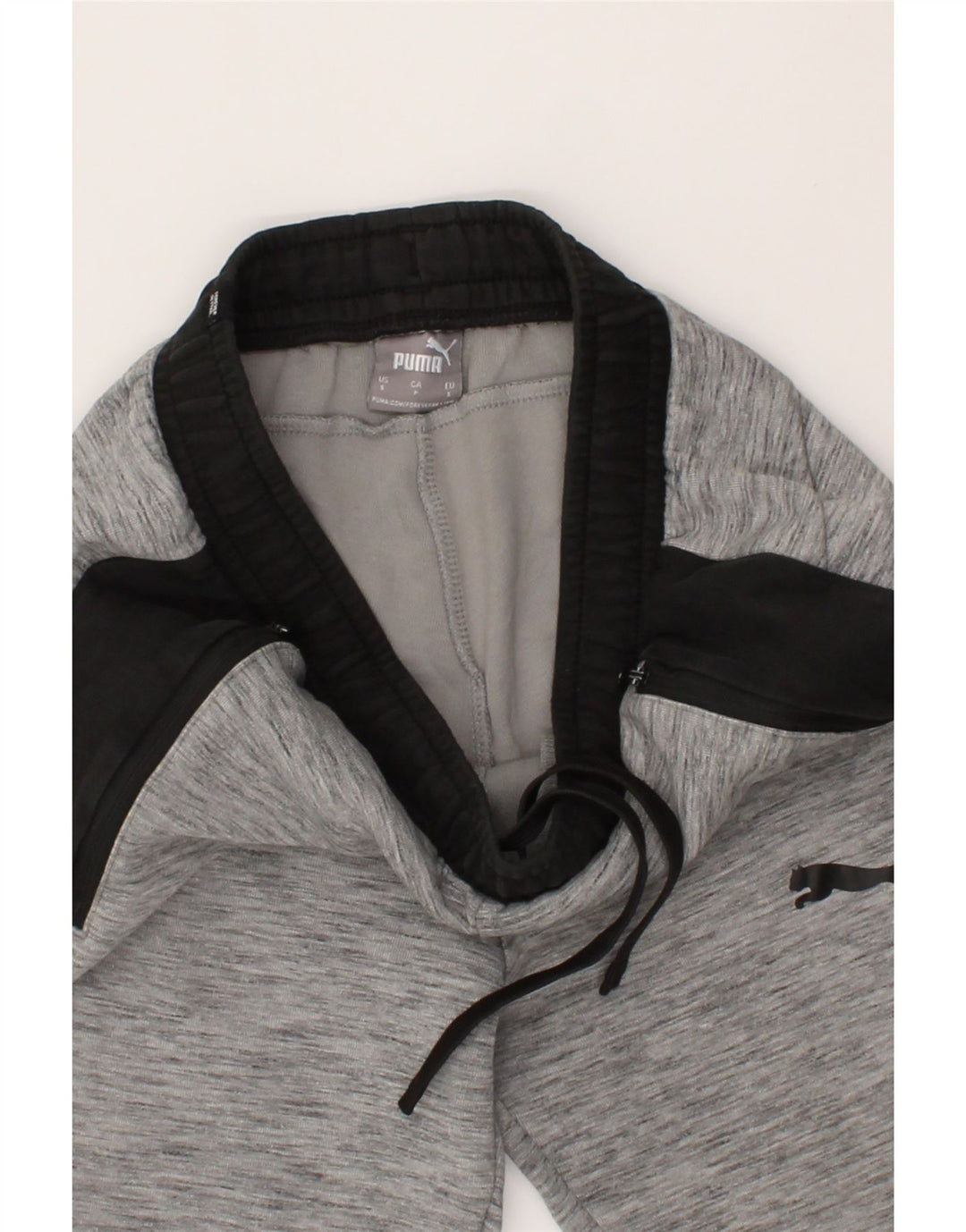 PUMA Mens Tracksuit Trousers Small  Grey Colourblock Vintage Puma and Second-Hand Puma from Messina Hembry 