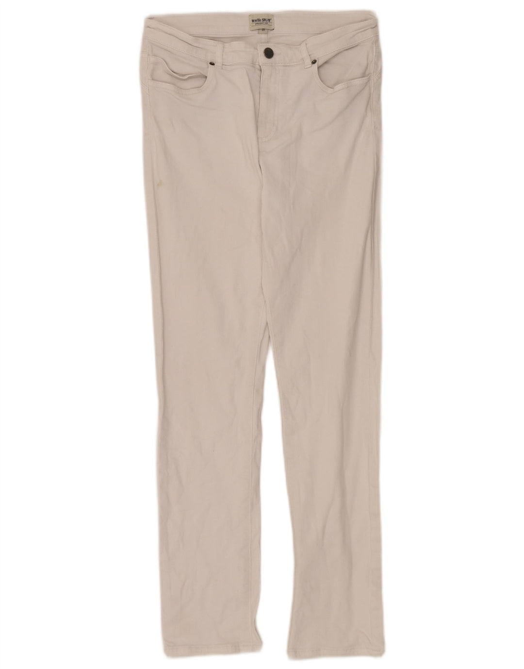 Jeans dritti da donna White Stuff UK 12 Medio W28 L28 Cotone